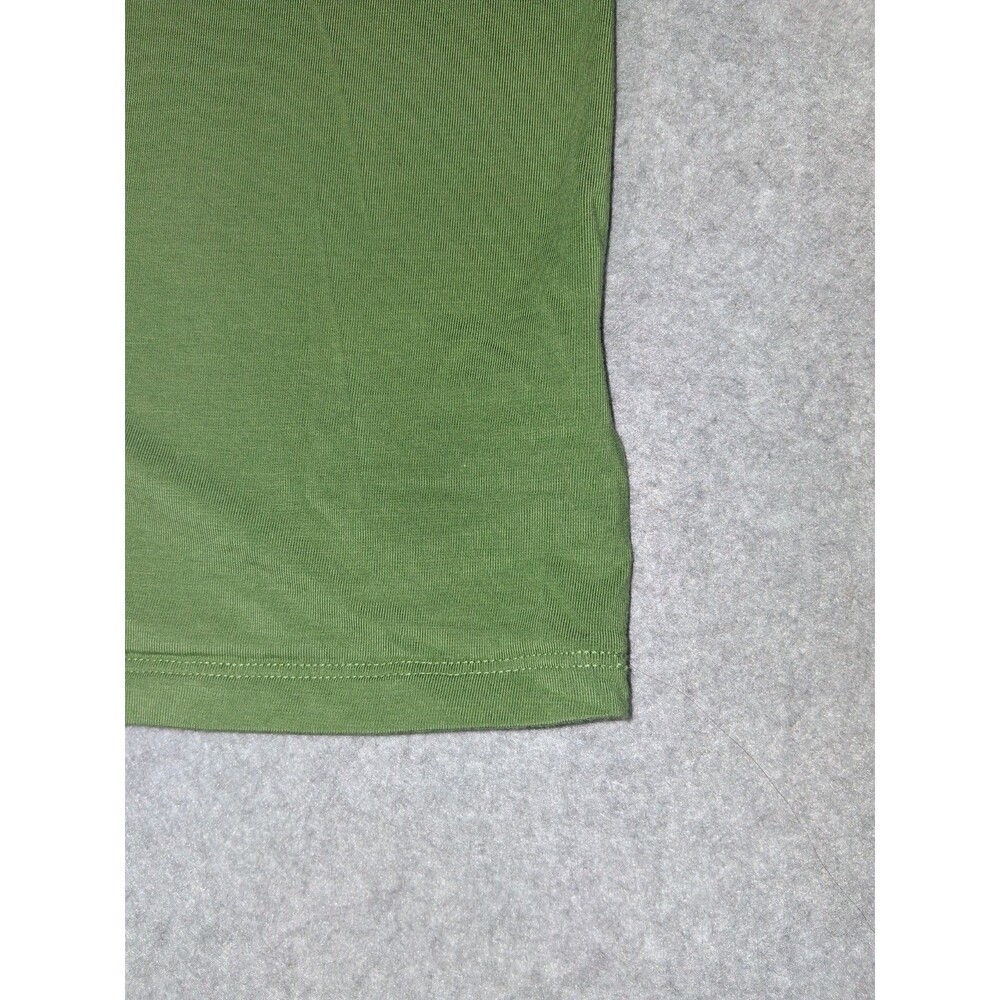 Athleta Essential Tank Top Size Small Sage Green Ribbed Stretch Activewear Yoga - Picture 4 of 10